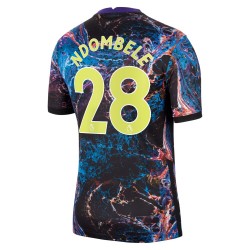 Camisola Tottenham Hotspur Tanguy Ndombele 28 Equipamento Segundo 2021-2022 Manga Curta